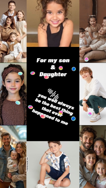 son and daughter