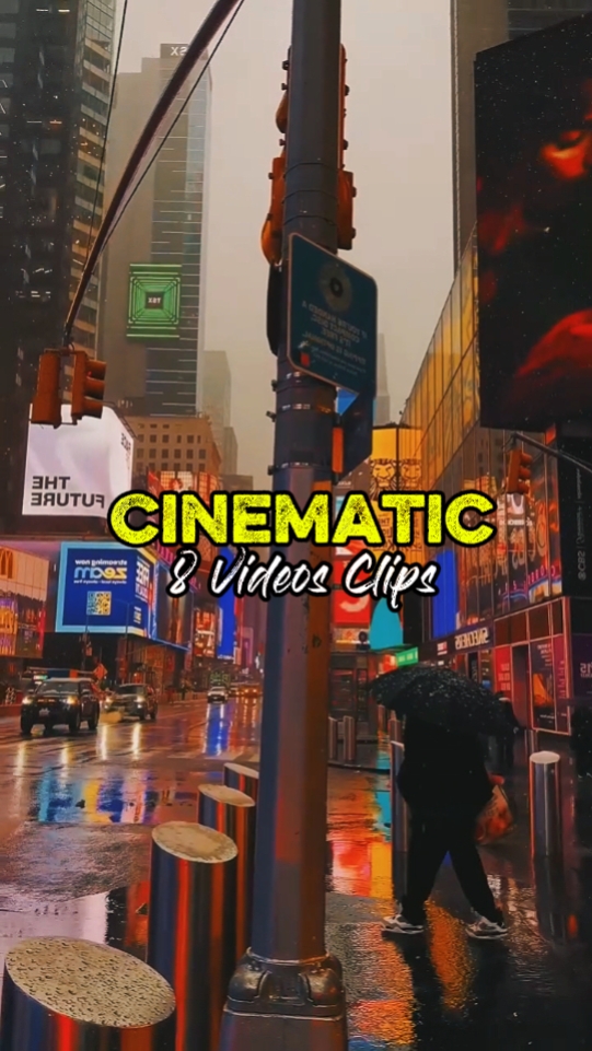 8 Clips Cinématique 