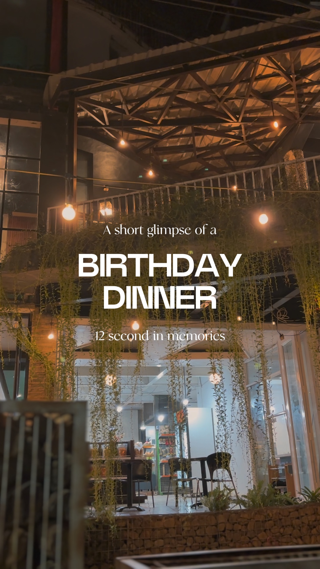 Birthday Dinner