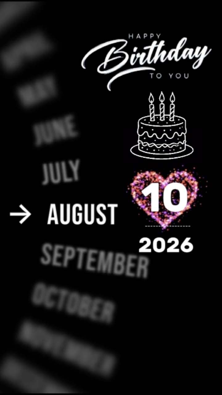 Cinta Ulang Tahun 10 Agustus