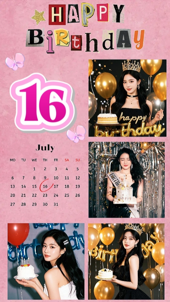 GEBURTSTAG 16. JULI 