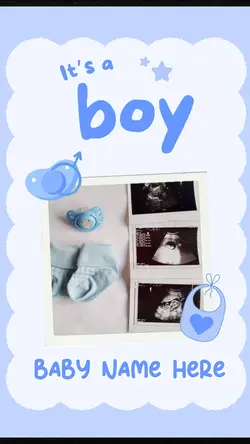 its a boy