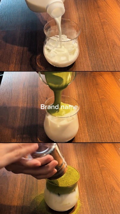 making a drink