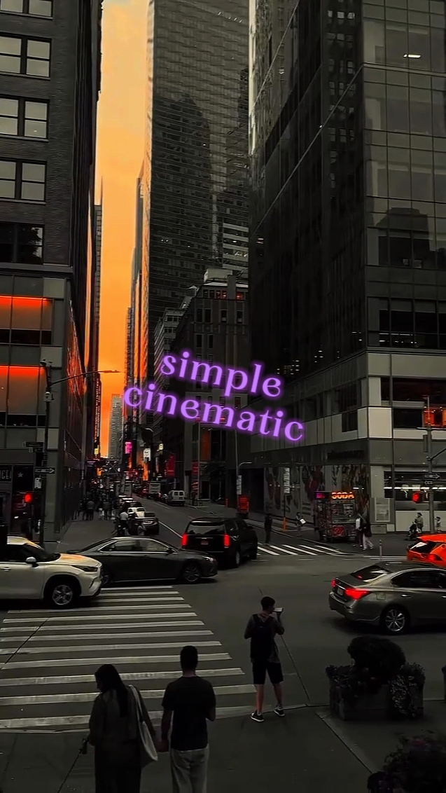 simple cinematic 
