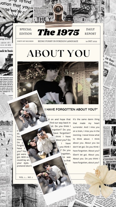 Newspaper frame 