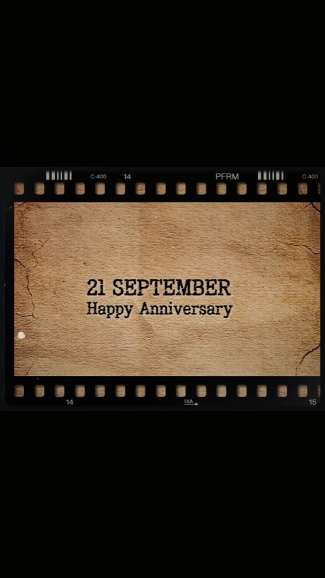 Anniversary 21 Sept 