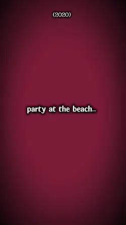 party at the beach