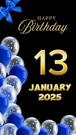birthday 13 January