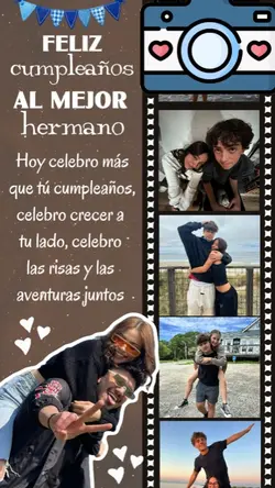 Cumpleaños Hermano