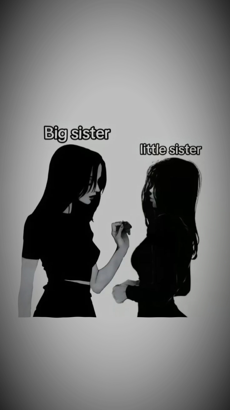 große / kleine Schwester 