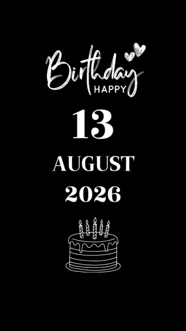Bday Daughter 13 AUG