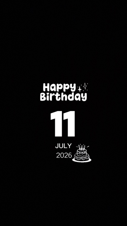 Happy birthday 