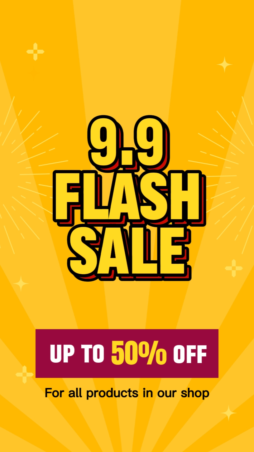 Promoción 9,9 Venta Flash