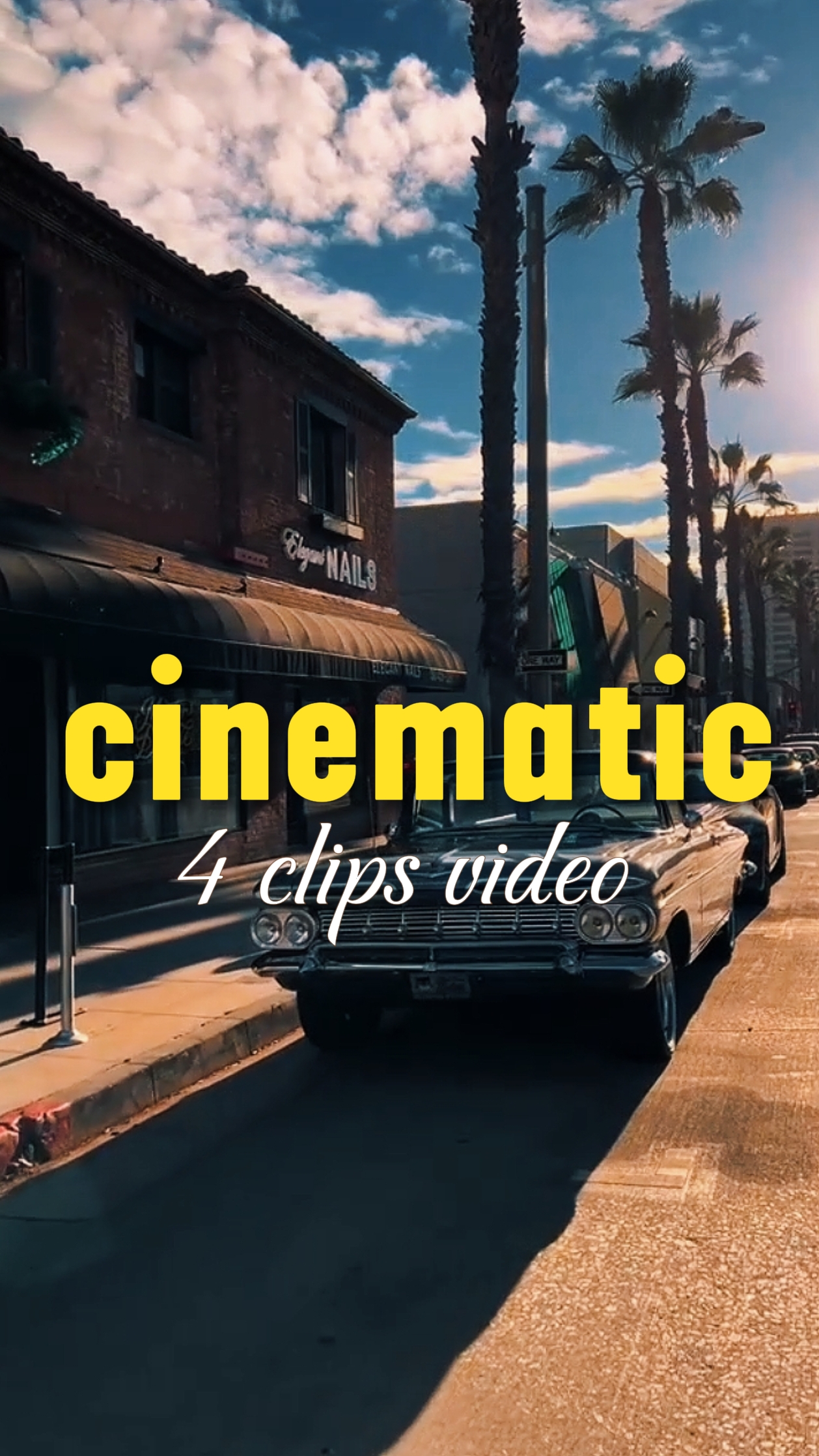 4 clips vidéos