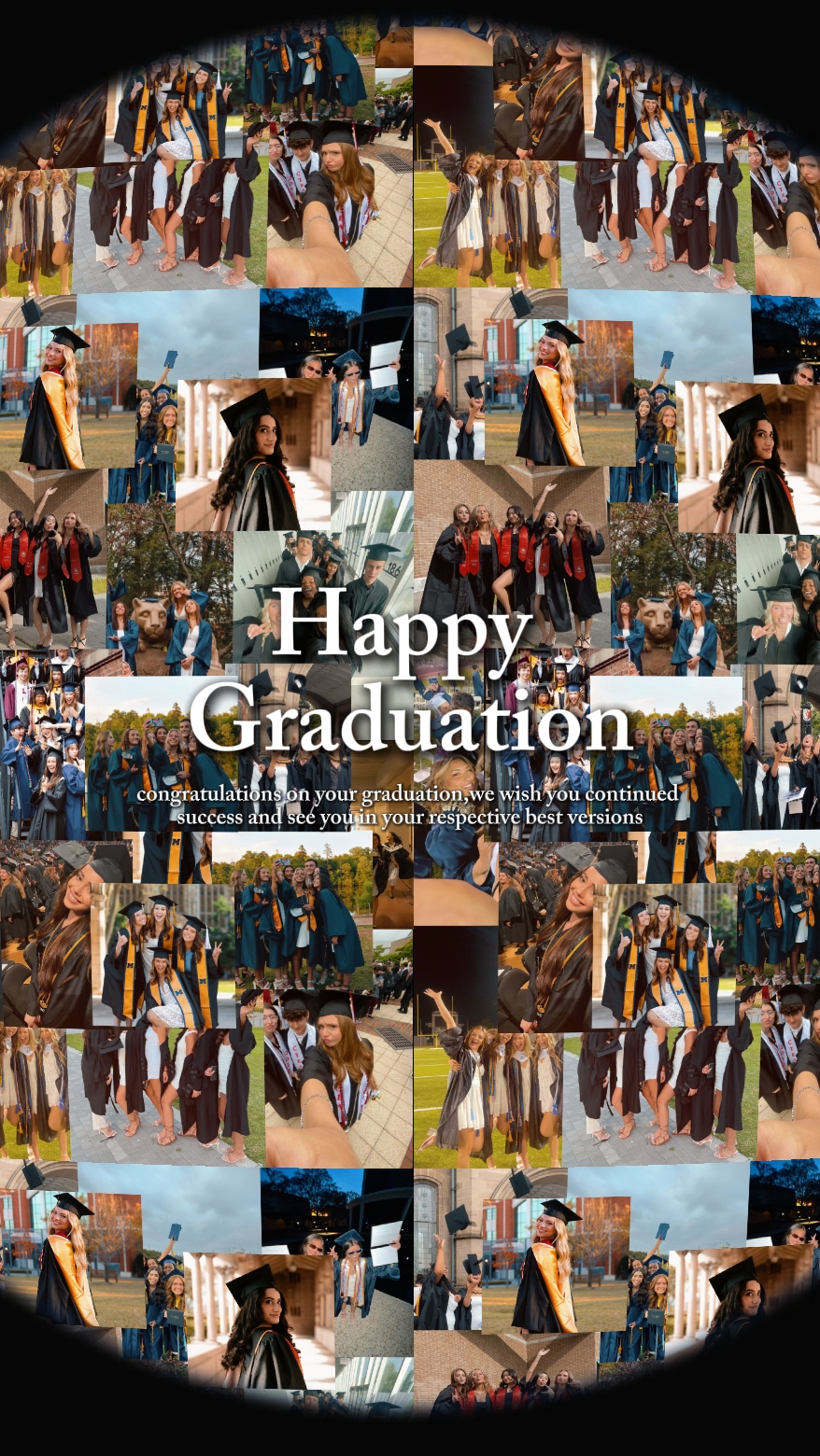 Feliz graduación