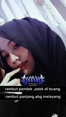 rambut pendek adek