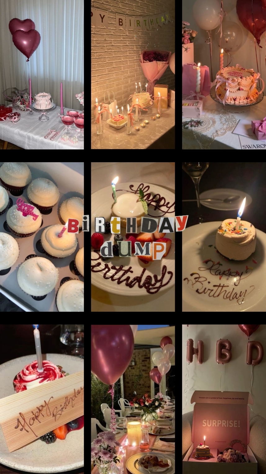 décharge d'anniversaire