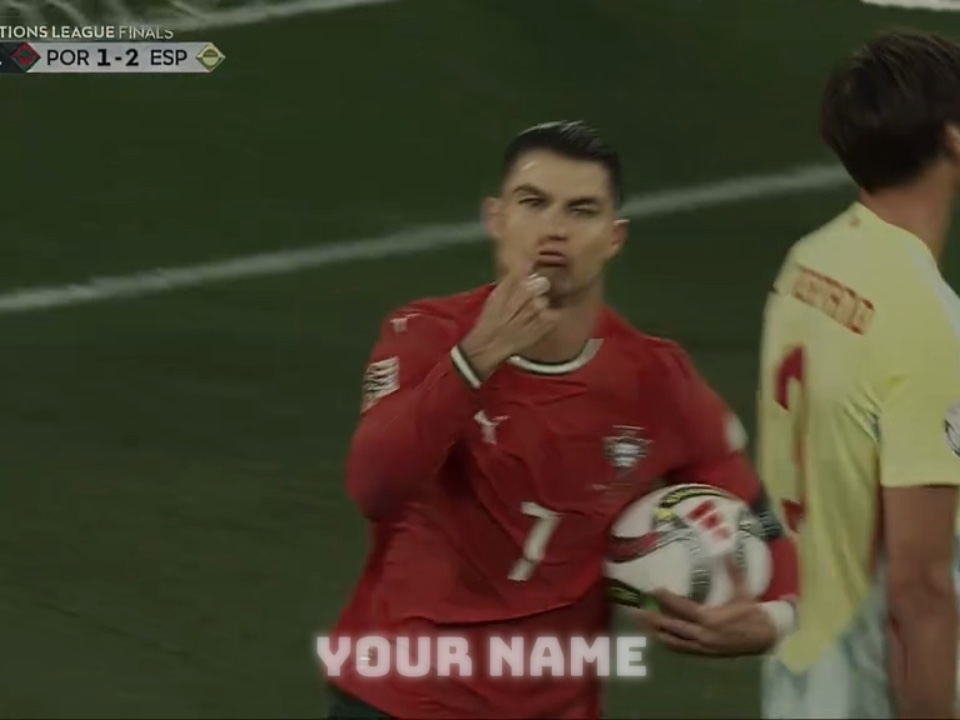 Kostenlose Ronaldo-Bearbeitung🥶