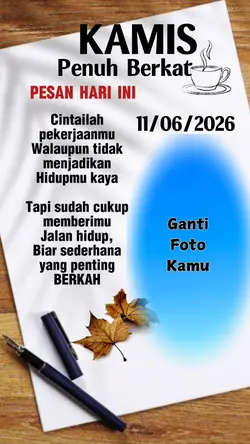 Kamis Penuh Berkat 