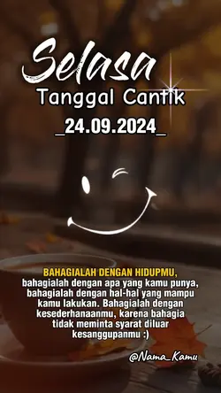 ~Selasa Tgl Cantik~