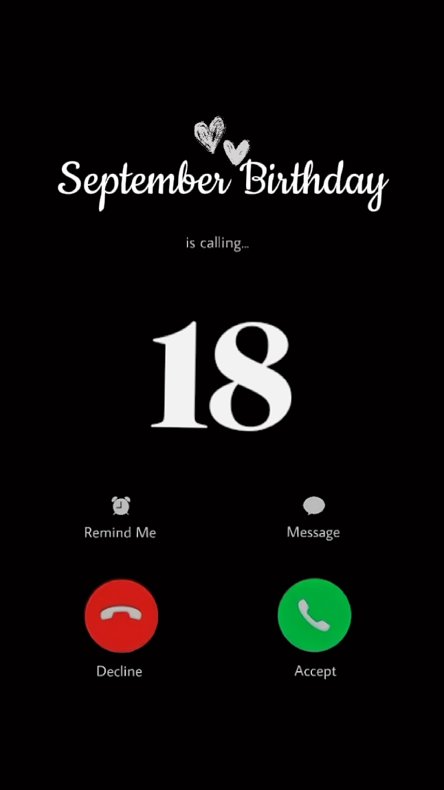 18 September B'day 