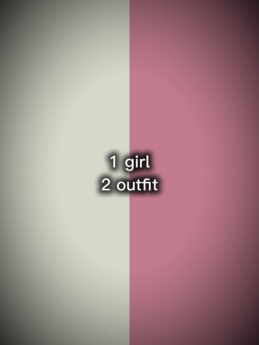 1 girl 2 outfit