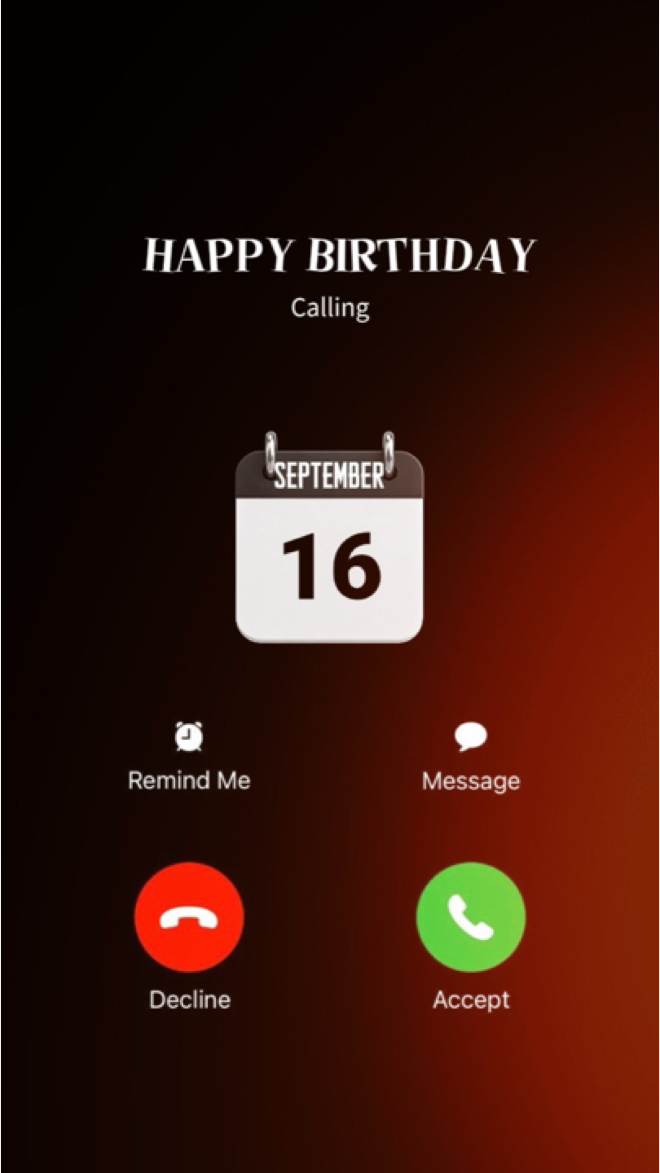 BIRTHDAY 16SEPTEMBER