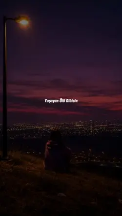 Yaşayan ölü gibisin