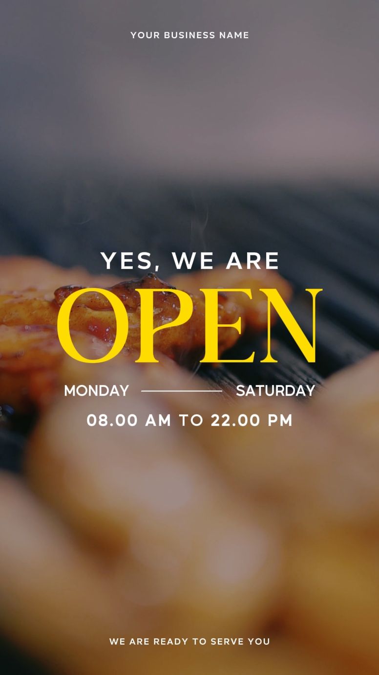 História: estamos abertos