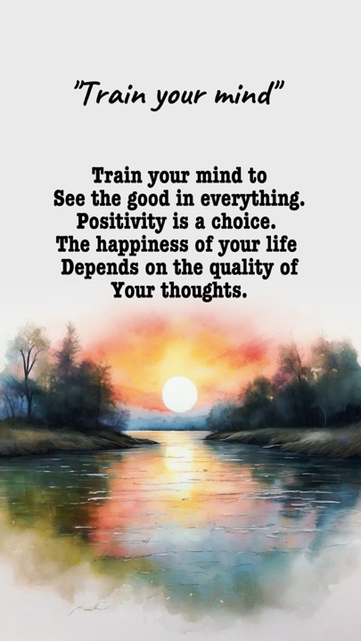 Train your mind 