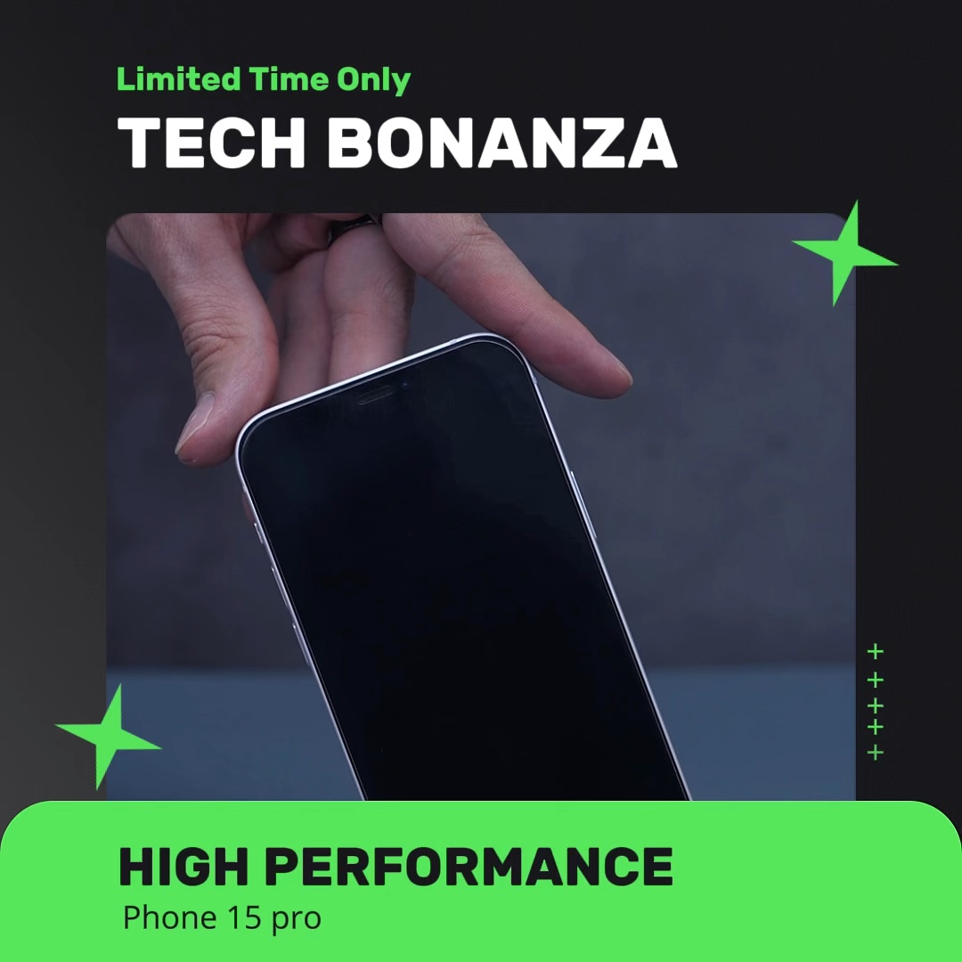 Digital Products Product Display Business Template Bright Style