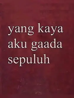 JJ YANG KAYAK AKU