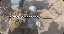 me after someone say