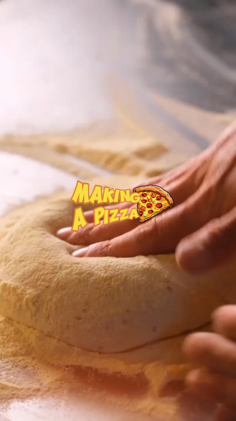 Haciendo una pizza