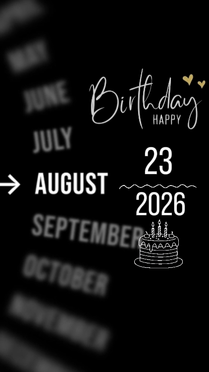 BDAY MY DAD 23 AUG