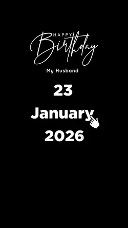 HAPPY BDAY HUSBAND
