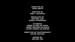Outro Credit Film