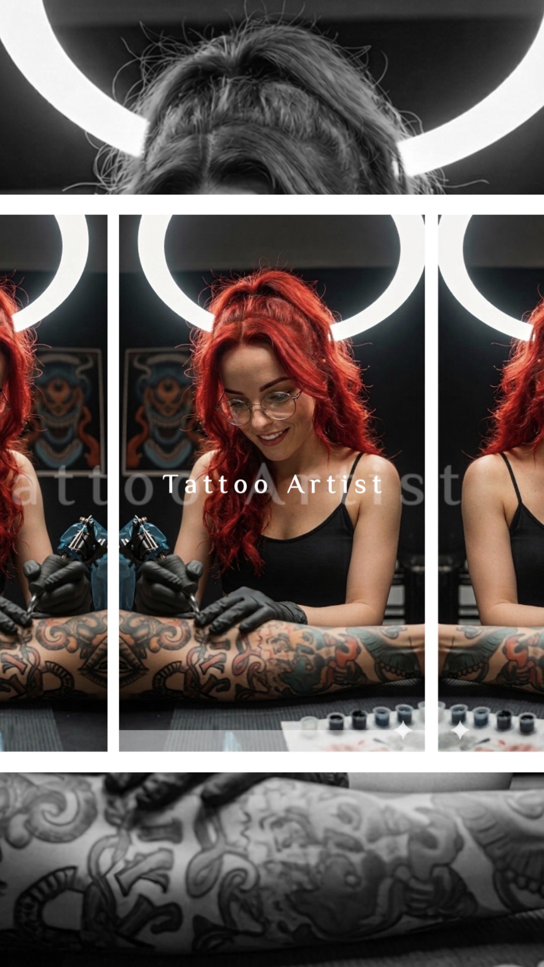 Tatuaje de portafolio