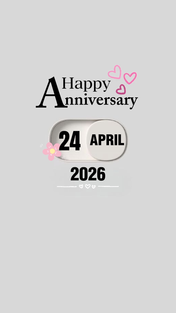 ANNIVERSARY 24 APRIL