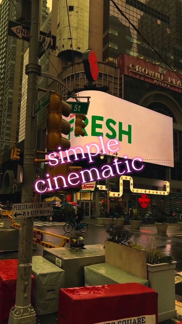 simple cinematic 