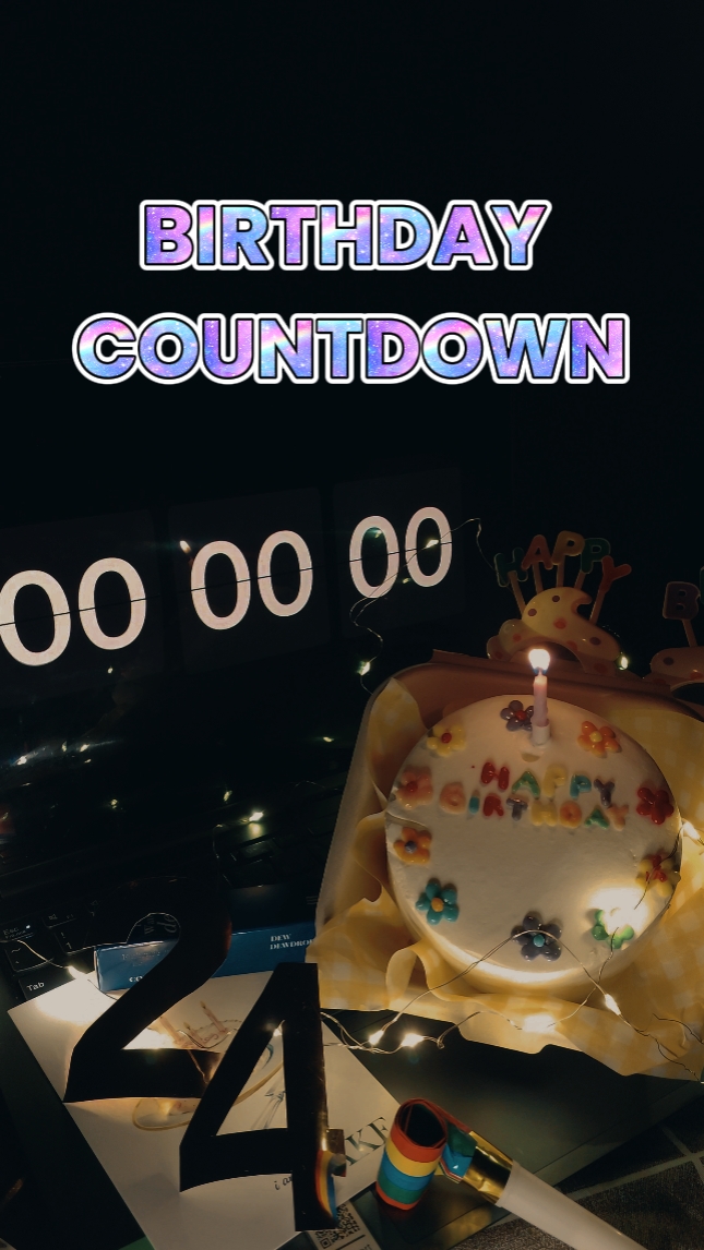 Compte à rebours d'anniversaire