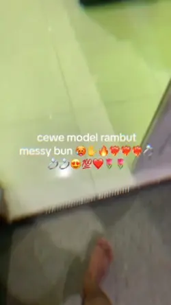 cewe model rambut
