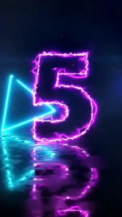 Trend contagem neon