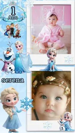 aniversário Frozen