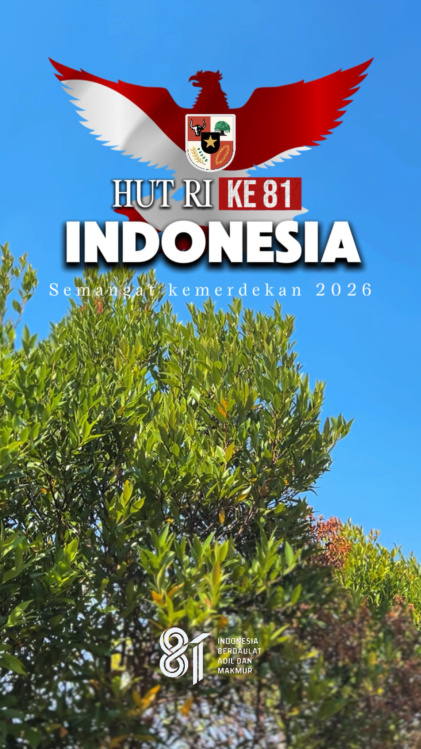 tren HUT RI KE 81