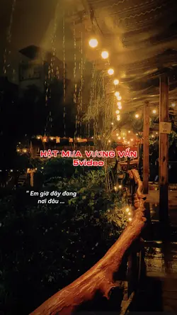 Hạt mưa vương vấn