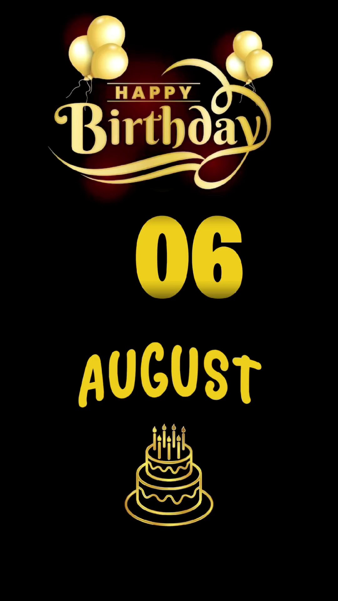 Cumpleaños 06 de agosto