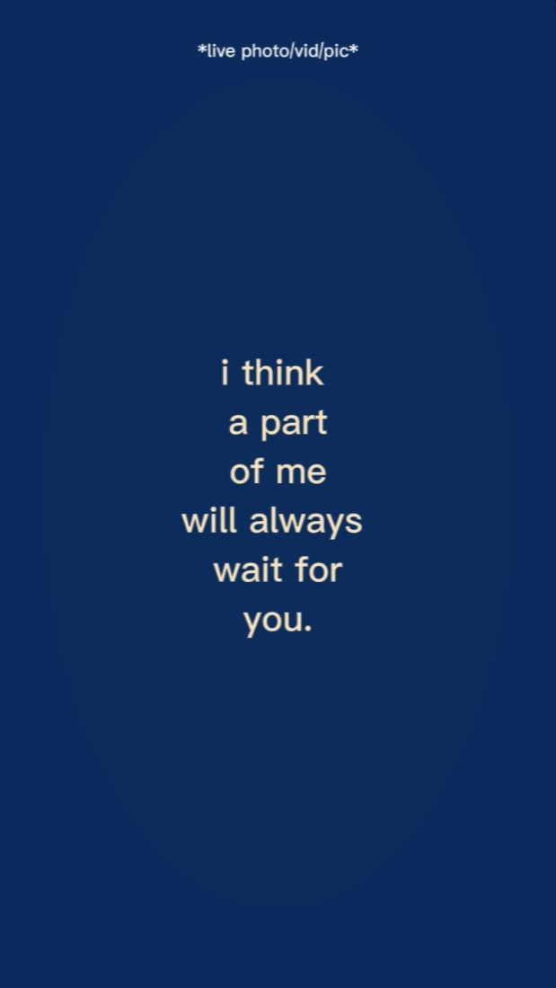 always wait for you