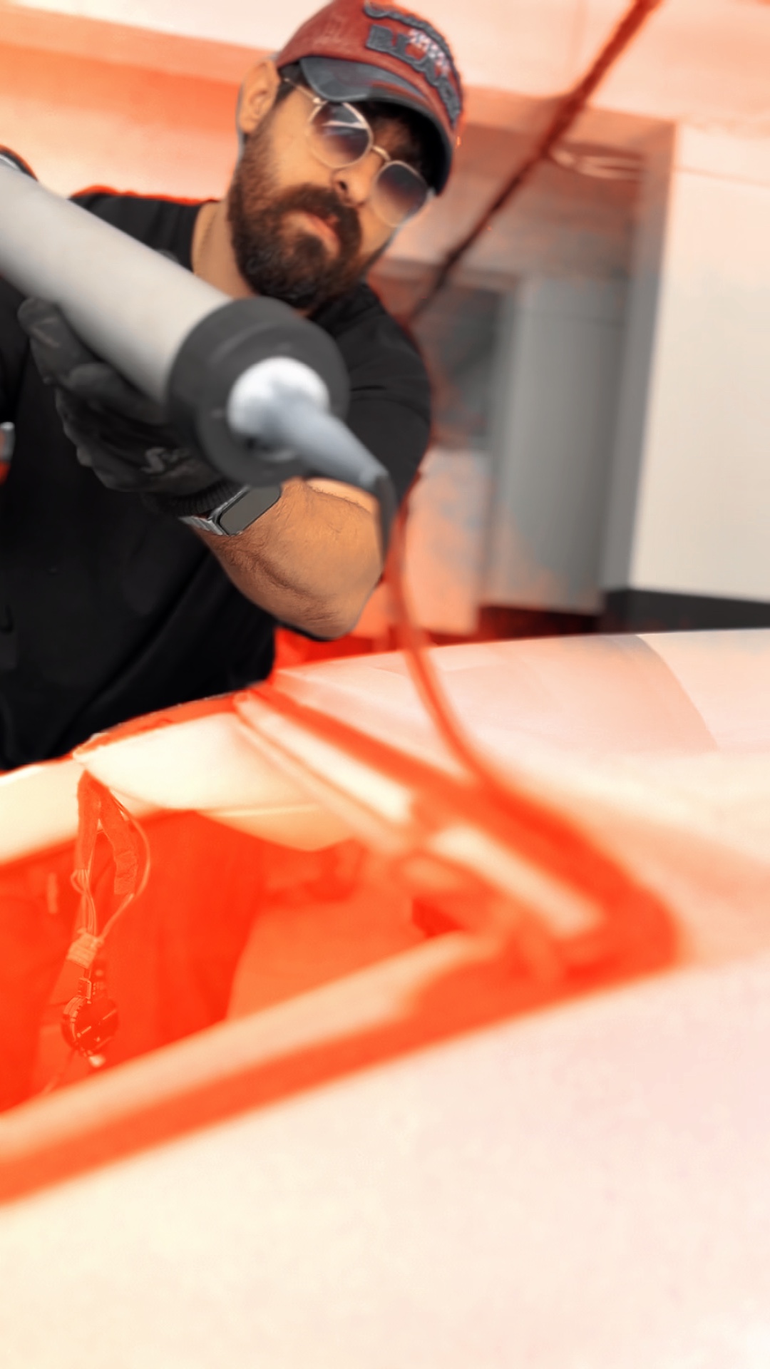 Car glass change 