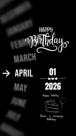 BIRTHDAY APRIL 1